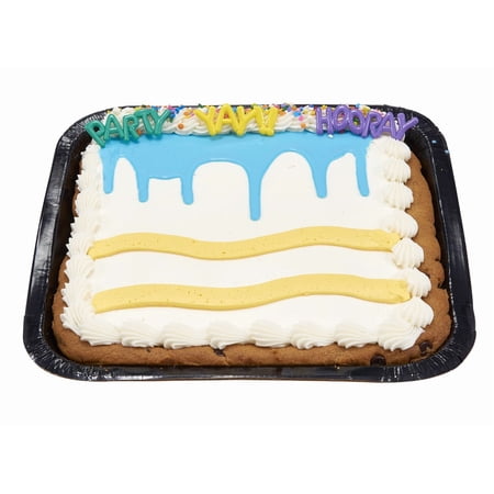 Blue Yellow Cookie Cake