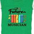 thumbnail image 4 of Inktastic Future Musician- Xylophone Music Boys or Girls Baby Bodysuit, 4 of 5