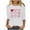 White #C, variant on 3/4 Length Sleeve Tops for Women Cute Hearts Printed Valentines Day Holiday Tees Long Sleeve Crewneck T-shirts (XL, Pink #E)
