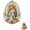 Blue, variant on Sacred Heart Of Jesus Brooch, Catholic Lapel Pin With Cross And Halo, Religious Gift For Men Women, Baptism Confirmation Keepsake