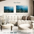 thumbnail image 4 of Elephant Stock Scuba Diver Wall Art - Horizontal Multi Panel Canvas - Living Room Wall Decor - Hobbies And Lifestyle Multi Panel - Teal And Blue Decor - 38" x 24", 4 of 8