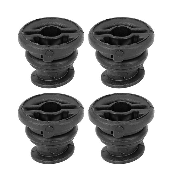 4pcs Black Car Engine Oil Drain Plug Replacement for Volkswagen Passat 2018 06L103801