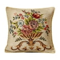 thumbnail image 2 of Funda de almohada ,Funda de almohada bordada Estilo vintage,Funda de cojín decorativa Funda de almohada con diseño floral,Funda de cojín de sofá cuadrada tradicional suave,Funda de almohada, 2 of 8