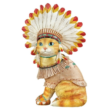 Native American Pet Southwest Garden Statues Décor Cat Native American Pet Southwest Garden Statues Décor Cat