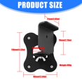 thumbnail image 5 of AOOOWER Adjustable Angle Metal Speaker Stand for HW-Q990F Surround Sound System No Tools, 5 of 8