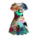 thumbnail image 1 of Disney Halloween Girls' Party Pumpkin King The Nightmare Before Christmas Sally Vestido con estampado 3D Vestidos de fiesta para niños 120 heqiyong CONDUJO, 1 of 2