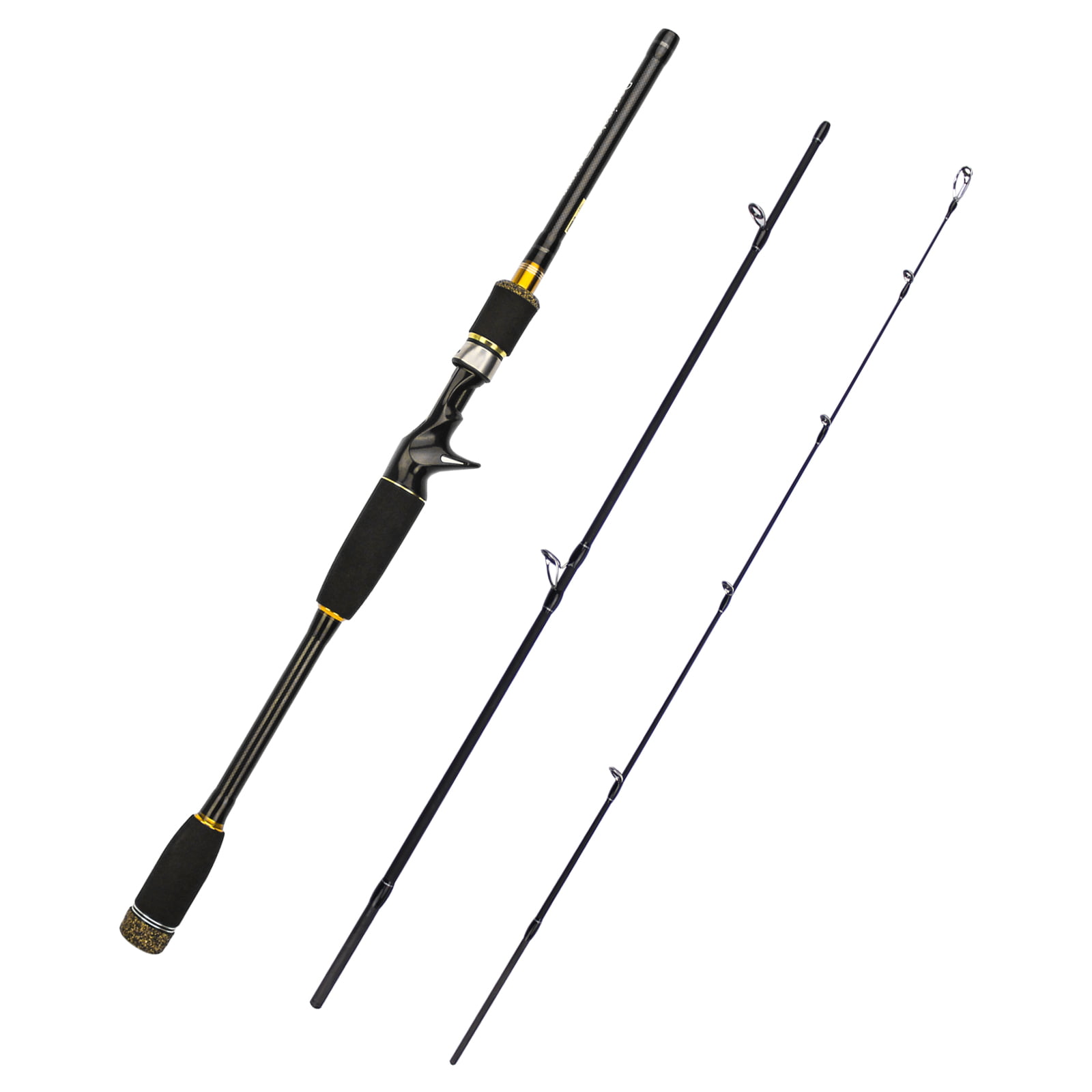 Details about  / Spinning Casting Telescopic Fishing Rod 1.8m 2.1m 2.4m 2.7m Carbon M Power Rod