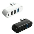 thumbnail image 4 of 180° Degree Rotatable 4 Port USB3.0 Hubs USB Rotating Hubs with USB C Powered Data Port USB Extender for Laptop PC, 4 of 8