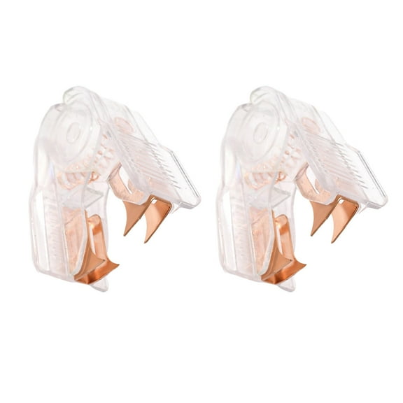 Raindrops Staple Remover Hand Held Staple Pullers Made of Plastic and Aluminum Alloy for Office 2pcs