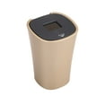 thumbnail image 2 of CxhicLuv Car Ashtray, Auto Solar Cigarette Holder, Multifunctional LED Light Covered Ashtray with Lid, Car Accessories, Store Ashtray & Reduce Odors, Smoking Drivers, Car Owners, Gold, 2 of 8