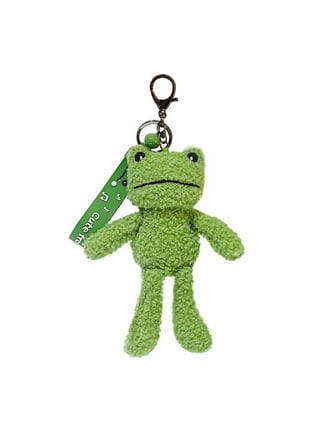 Plush Frog Keychain