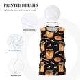 thumbnail image 6 of Easygdp Cute Bee Honey Jar Hive Bear Men's Mesh Basketball Jersey Quick Drying Sleeveless Shirts Fitted Muscle Tank Tops Sport Round Neck T-Shirt - 4X-Large, 6 of 9