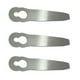 thumbnail image 4 of Cortacésped inalámbrico Cuchilla metal PolyCut 2-2 Herramienta desmalezado 45 Cuchilla repuesto Cortadora césped (3 piezas), 4 of 5