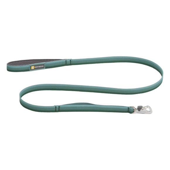 Correa para perro Ruffwear Front Range de 1,5 m con asa acolchada, color verde