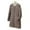 Khaki-B, variant on Women's Winter Coat Lightweight Puffer Jacket Long Down Jacket Lightweight Removable Hood Down Jacket Mid-length Slim Large Size Thin Jacket Black