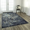 thumbnail image 3 of Alora Decor Spring 7'10" x 9'10" Gray/Black/Blue/Black/Gray Power-Loom Rug, 3 of 4