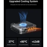 MINISFORUM AI X1 Pro-470 Mini PC AMD Ryzen AI 9 HX 470(12C/24T) Barebone Without Storage/OS Desktop Computer, HDMI|DP|2xUSB4 Output, 2xRJ45 Port, WiFi7