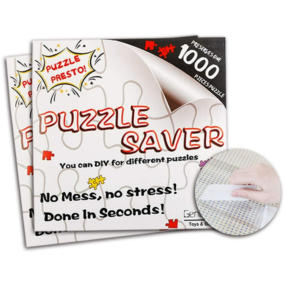 Jigsaw Puzzle Glue Mat Sticks Saver 1000 Pieces Peel Stick with
