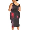 thumbnail image 1 of Costume d'Été pour Femmes Imprimé Serré Mode Décontracté Grande Taille, 1 of 7