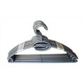 thumbnail image 1 of Home Basics PH01282 Plastic Hanger Silver,, 1 of 1