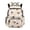 Cute Pug, variant on Yspwyqan Brown Duck Camo School Backpack for Kids Teens, 17 Inch 600D Polyester Lightweight Backpack Fits 15.6 Laptop, Multi-Pocket Bookbag for Elementary Middle High School Travel