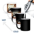 thumbnail image 4 of 3drose, Classic Woody Grunge Art with Surfer and Palm Tree and Old Surfer Car, 11oz Magic Transforming Mug, 4 of 7
