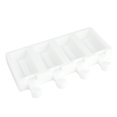 thumbnail image 3 of Molde de hielo de silicona de grado alimenticio de 4 rejillas, herramienta de fabricación de moldes de helado DIY para cocina casera Unbranded 3113190115711, 3 of 7