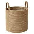 thumbnail image 3 of Cesto para la colada, cesto para la colada de cuerda tejida, almacenamiento decorativo de ropa sucia, juguetes y mantas en la habitación del bebé y la 35cmx39cm, 3 of 8