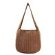 thumbnail image 1 of Bolso de hombro para mujer Bolso de crochet hecho a mano Bolso de hombro grande Bolso de lona Bolso de mano lindo Caqui, 1 of 5