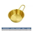 thumbnail image 4 of Birdeem Cooking Snack Seasoning Bowl with Handle, Golden Rice Bowl, Hot and Cold Wine Bowl, Stainless Steel Rice Wine Bowl, 4 of 10