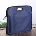 thumbnail image 5 of Bolsa para documentos Bolsa con cremallera A4 Oxford Bolsa impermeable para conferencias Bolsa oficial para documentos Bolsa para material de entrenamiento, 5 of 5