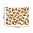thumbnail image 4 of Cute French Fries Burger Tapestry for Bedroom - Tapestry Wall Hanging Wall Tapestry for Dorm Wall Decor Home Decoration , Aesthetic Funny Tapestry 29 x 37in, 4 of 5