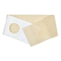 XIRQI 1PC Ostomy Belt Colostomy Belt Breathable Support Stoma Belt for Ostomy Hernia Belt Stomach Binder Abdomen Band Hernia Belt,56CM L 105CMx16CM