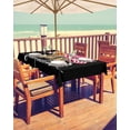 thumbnail image 2 of Outdoor Tablecloth with Umbrella Hole,Flag Day USA Flag Soldier Boot Patriotic Black Back Spillproof Waterproof Table Cloth Zippered Table Covers,Red Stripe Stars Washable Tablecloths for Picnic, 2 of 6