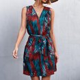 thumbnail image 2 of Femmes Robe Sans Manches, Femmes Robe d'Été Sans Manches Robe d'Été Femmes Robe d'Été Sans Manches Fonctionnalité Intelligente, 2 of 5