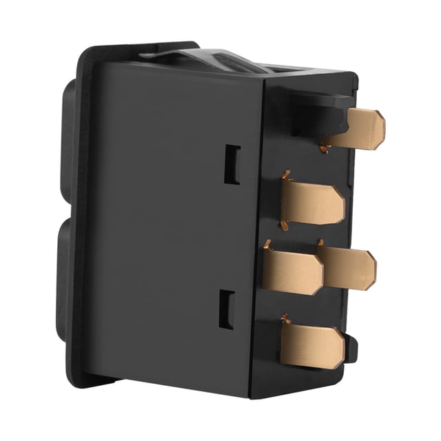 Jadeshay Interruptor de Control de ventanilla eléctrica DC 12V Interruptor de Encendido/Apagado de Control de ventanilla eléctrica de Coche 5 Pines para E23 E24 E30 61311381205