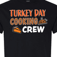thumbnail image 4 of Inktastic Thanksgiving Turkey Day Cooking Crew with Turkey and Pumpkin Pie T-Shirt, 4 of 5