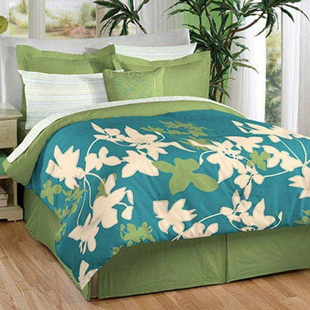 Silhouette Floral Comforter Set