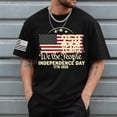 thumbnail image 2 of UngA USA 250th Anniversary T Shirt, Mens USA Shirt American Flag T-Shirt 4th of July Patriotic Short Sleeve Graphic Tee (Black,XXL), 2 of 5