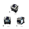 thumbnail image 2 of Seitruly Contactor de CA de 220V, fase de energía eléctrica Normal, alta sensibilidad, 12A, 24V, 380V, riel de instalación de bobina, electrónica de Electrónica miscelánea Tipo3, 2 of 6