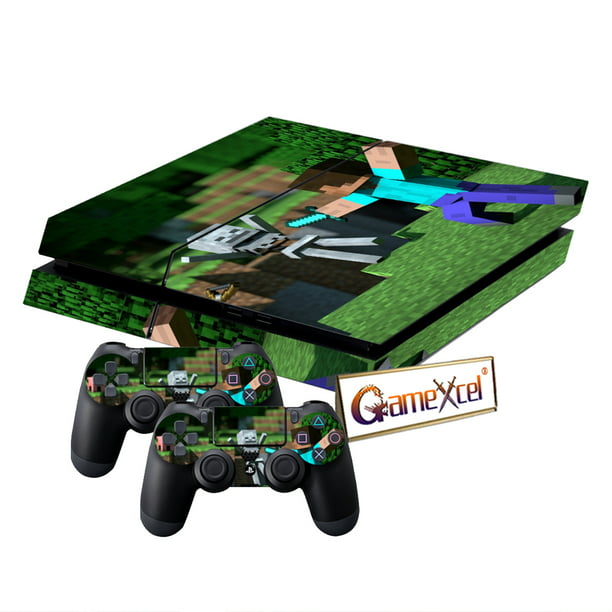 Monopol Depression Kridt GameXcel Vinyl Decal Protective Skin Cover Sticker vinilo Calcomanía for  Sony PS4 Console and 2 Dualshock Controllers - Minecraft - Walmart.com