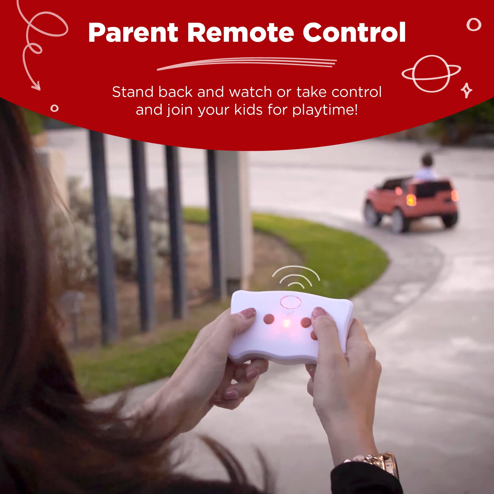 Parent control ride on new arrivals