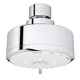 thumbnail image 1 of GROHE 26043001 Tempesta Cosmopolitan Fixed 4-Setting Shower Head, Rain O2 Rain Massage Jet Settings, Starlight Chrome, 1 of 1