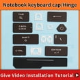 thumbnail image 2 of Replacement Tab&Caps lock&Shift&Ctrl &Space Keycap Key Cap &Scissor Clip&Hinge For Asus ROG Strix G17 G731 G731G G731GT G731GU G Shift keycap Hinge, 2 of 5