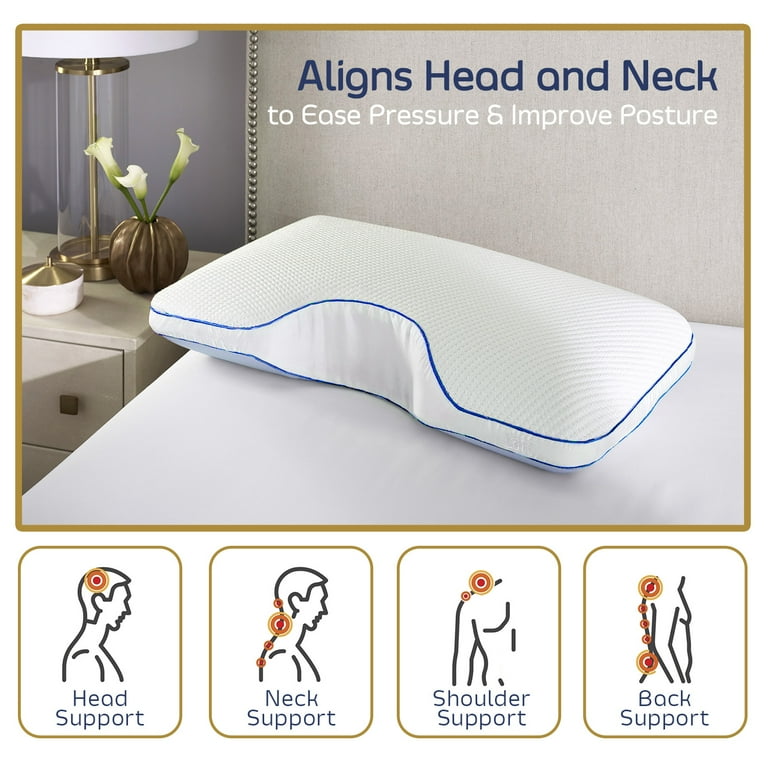 Tencel memory foam shop pillow