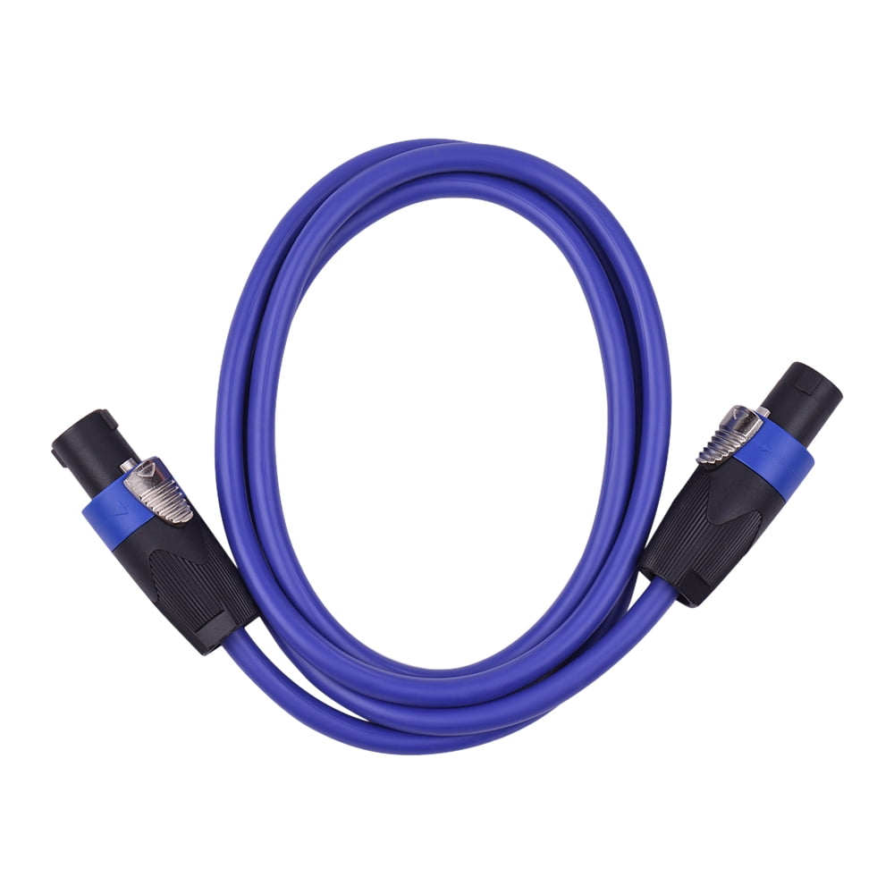 12AWG Stage Mixer Cables Audio Amplifier Cord Speaker Connector Male to