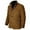 Brown, variant on Mens Cardigan Tops Retro Style Collar Contrast Color Lined Outdoor Mens Fall Coats,Khaki,S