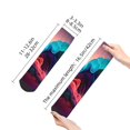 thumbnail image 4 of Naloa Colorful Surreal Landscape Ankle Socks for Women Non Slip Socks No Show Socks Classic Low Cut Casual Socks Casual Socks, 4 of 7