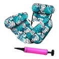 thumbnail image 1 of 1 PCS Pool Chair Floats Adult Inflatable Floating Pool Chairs Water Float Lounger Inflatable Plant Pattern Adjustable Floating Mat Heavy Duty for Summer Water Beach Lake Party Fun, 1 of 9