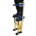 thumbnail image 4 of munirater Adjustable Drywall Stilts 24-40 Inch Aluminum Alloy Stilts for Painting or Cleaning Yellow, 4 of 5